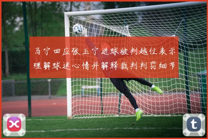 马宁回应张玉宁进球被判越位表示理解球迷心情并解释裁判判罚细节